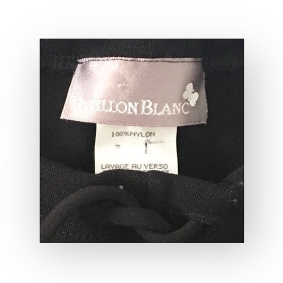 new Papillon Blanc 🝮 Semi Sheer Comfy Lounge Pant 🝮 Versatile Evening 🝮 Black - Picture 13 of 16